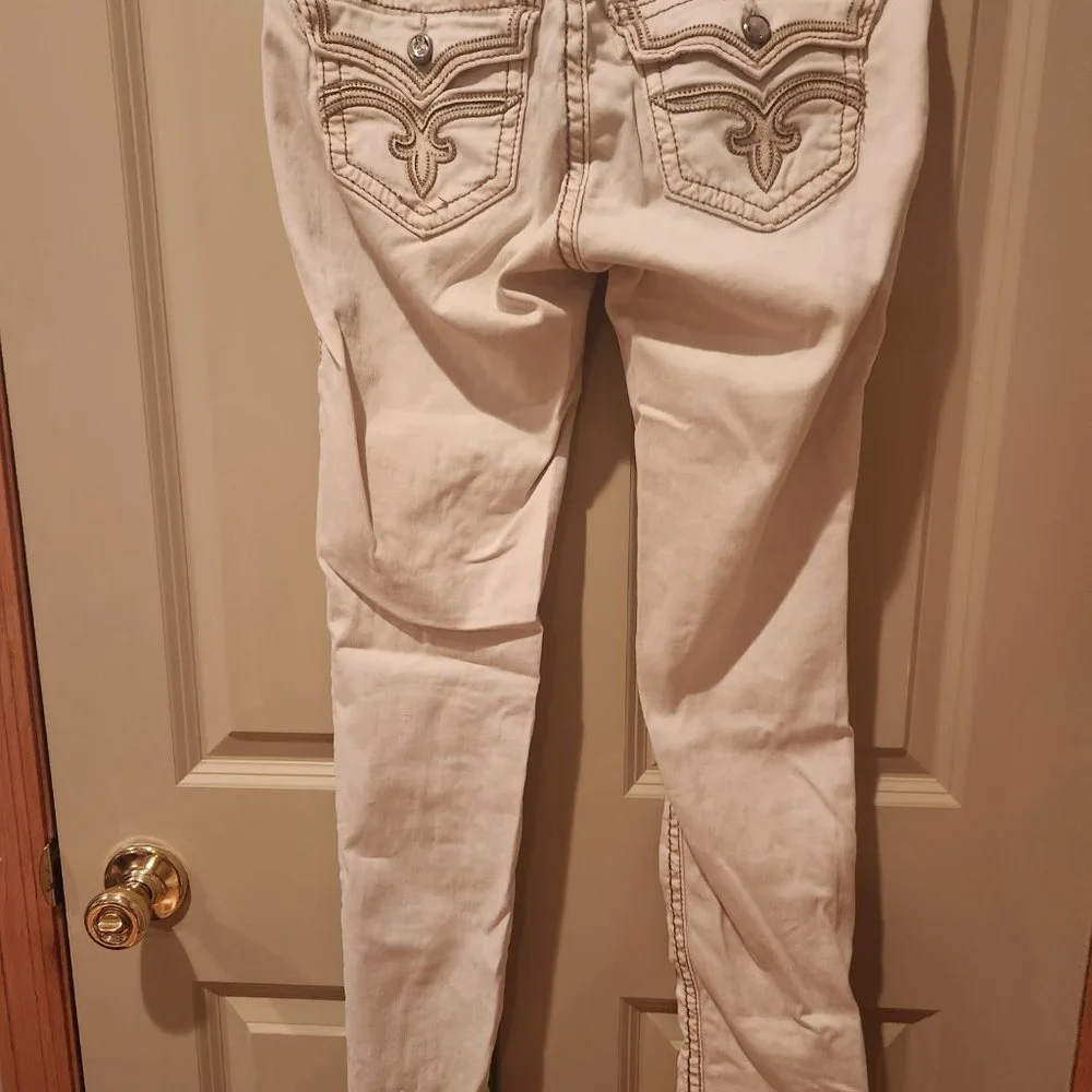 Rock Republic Tan Jeans - Picture 6 of 6